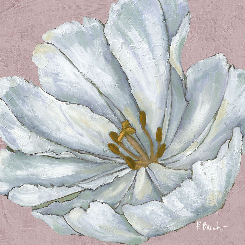 Flor Floral I Rosa — Brent, Paul