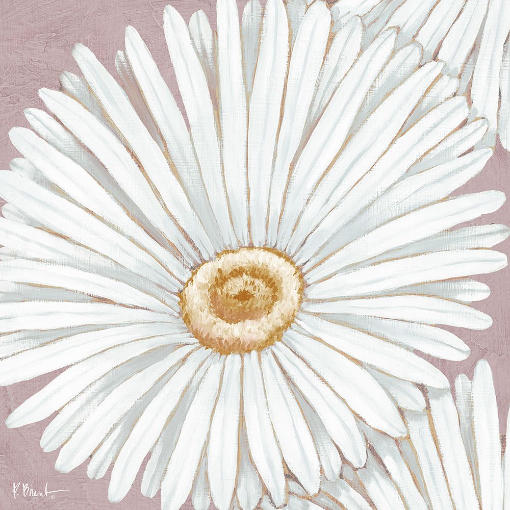 Flor Floral III Rosa — Brent, Paul