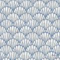 Padrão Déco de Conchas 2 — azul-pervinca — Brent, Paul