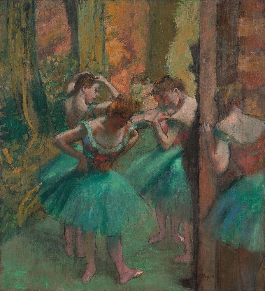 Bailarinas Rosa e Verde — Screendoor