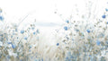 Oceano Suave Flores — Arlington Prints