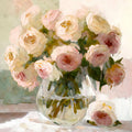 Rosas Pálidas Rosas em Vaso — Kelly, Gina