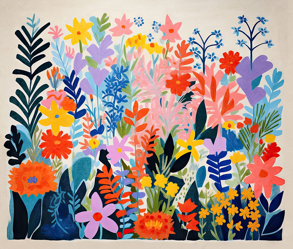 Jardim Colorido Moderno — Gina Kelly