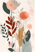 Abstrato Botânico 18 — Petals Prints Design
