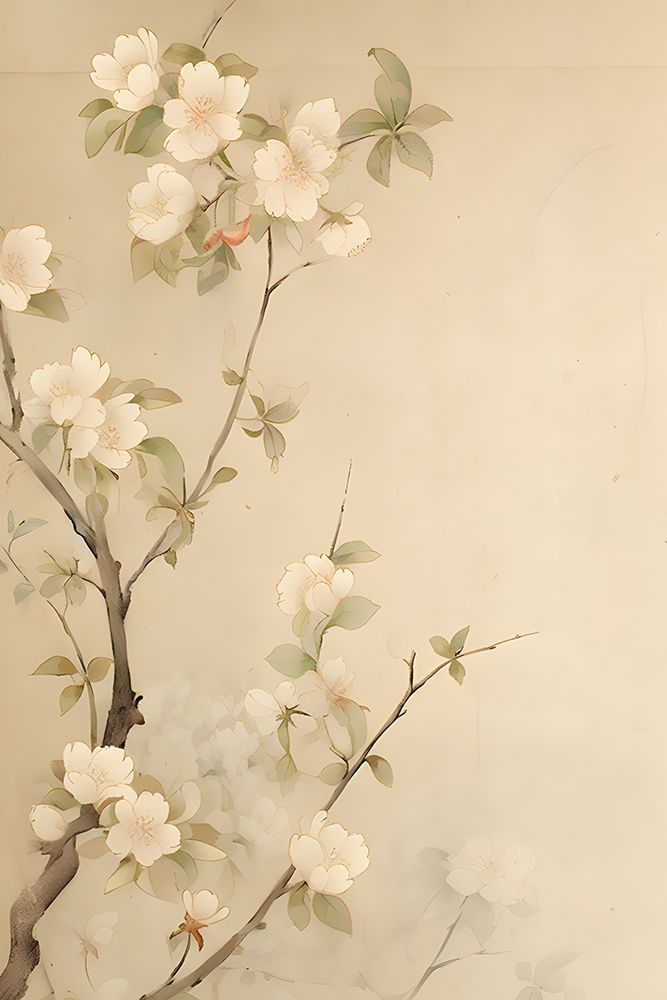 Flores Douradas III — Petals Prints Design