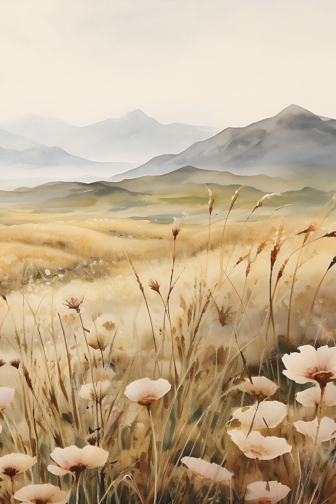 Campo Dourado II — Petals Prints Design