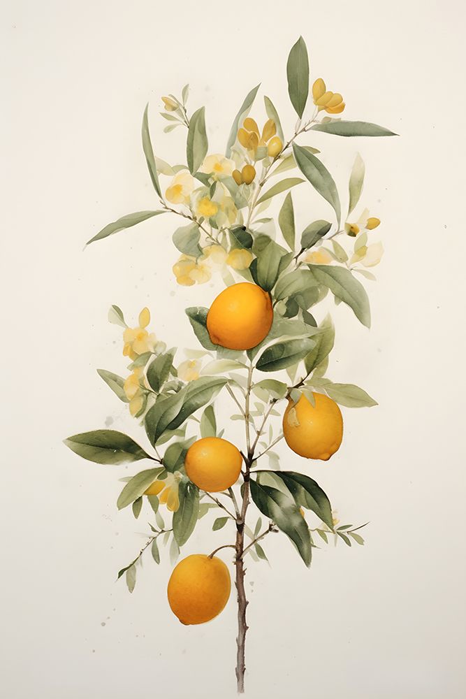 Fruta Botânica 3 — Petals Prints Design