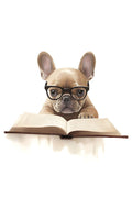 Cachorrinho Leitor 3 — Petals Prints Design
