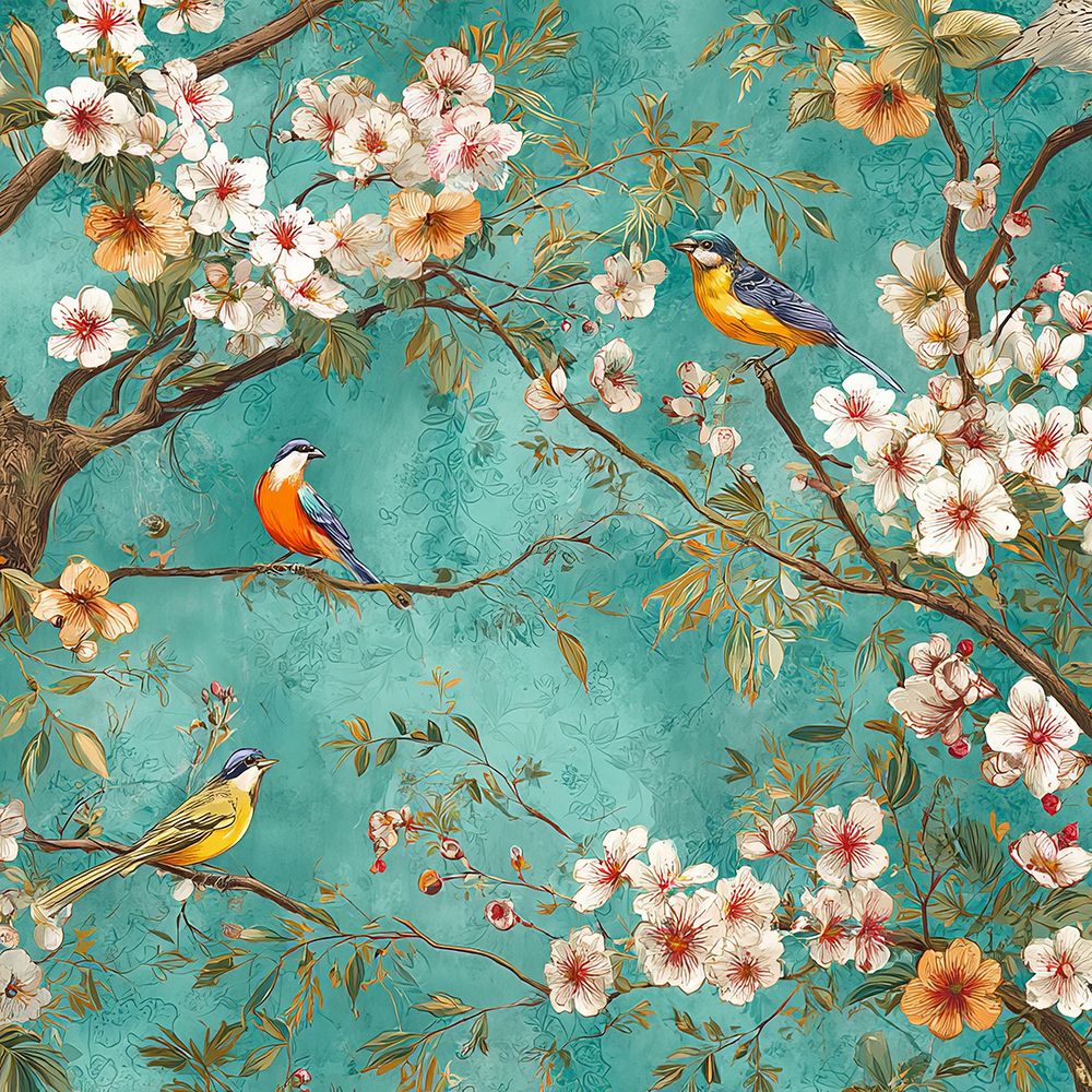 Padrões de Mural Mogol II — Harmony Inhouse Artist
