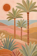 Sol Laranja Aquece o Palmeiral do Deserto — Harmony Inhouse Artist