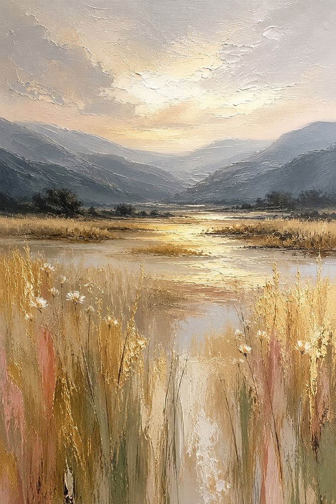 Pântano Dourado Abre-se para as Montanhas — Harmony Inhouse Artist
