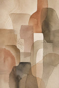 Blocos Cinza-Pardo em Calma Abstrata — Harmony Inhouse Artist