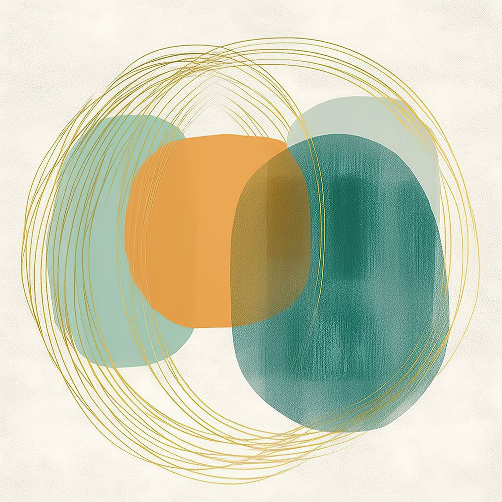 Abstrato Circular II — Harmony Inhouse Artist