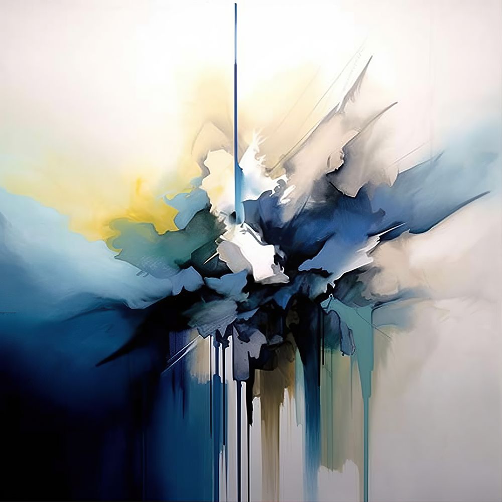 Pintura Abstrata V — Harmony Inhouse Artist