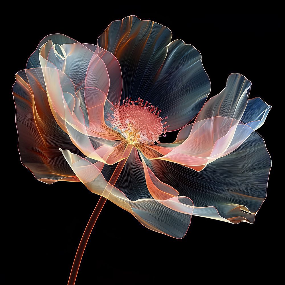 Pintura de Modelo Floral II — Harmony Inhouse Artist