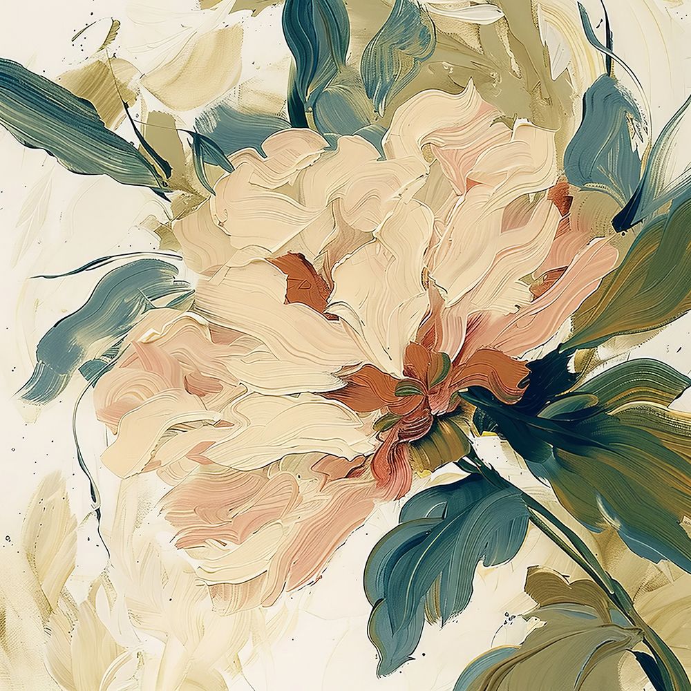 Pintura de Modelo Floral VI — Harmony Inhouse Artist