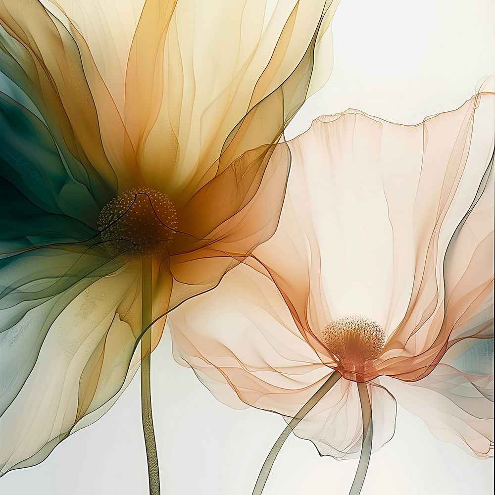 Pintura de Modelo Floral VII — Harmony Inhouse Artist