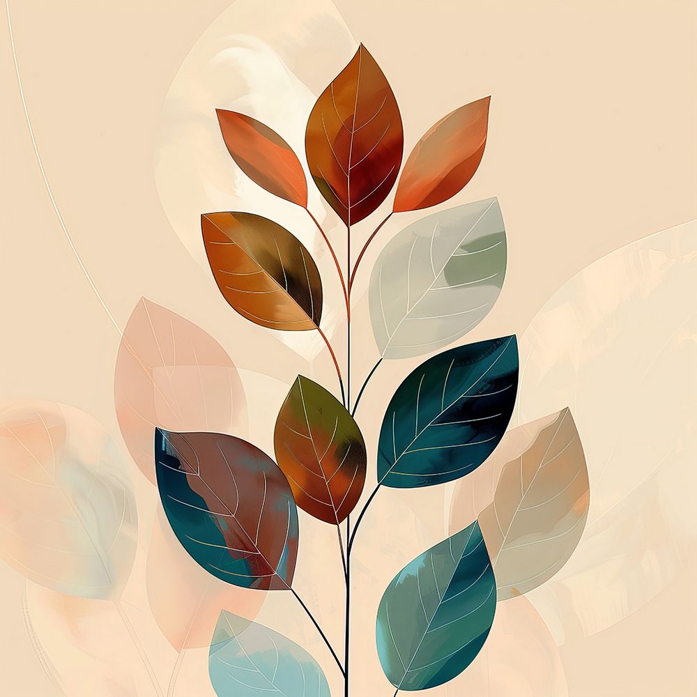 Pintura de Modelo Floral IX — Harmony Inhouse Artist