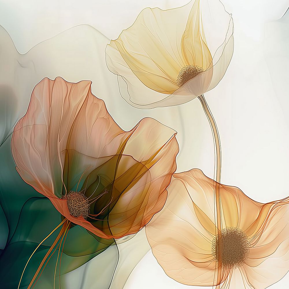 Pintura de Modelo Floral XIX — Harmony Inhouse Artist