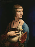 A Dama com o Arminho, 1489 — Leonardo Da Vinci