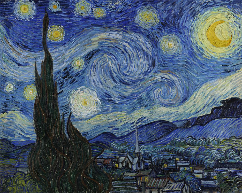 Starry Night by Vincent Van Gogh — Van Gogh, Vincent