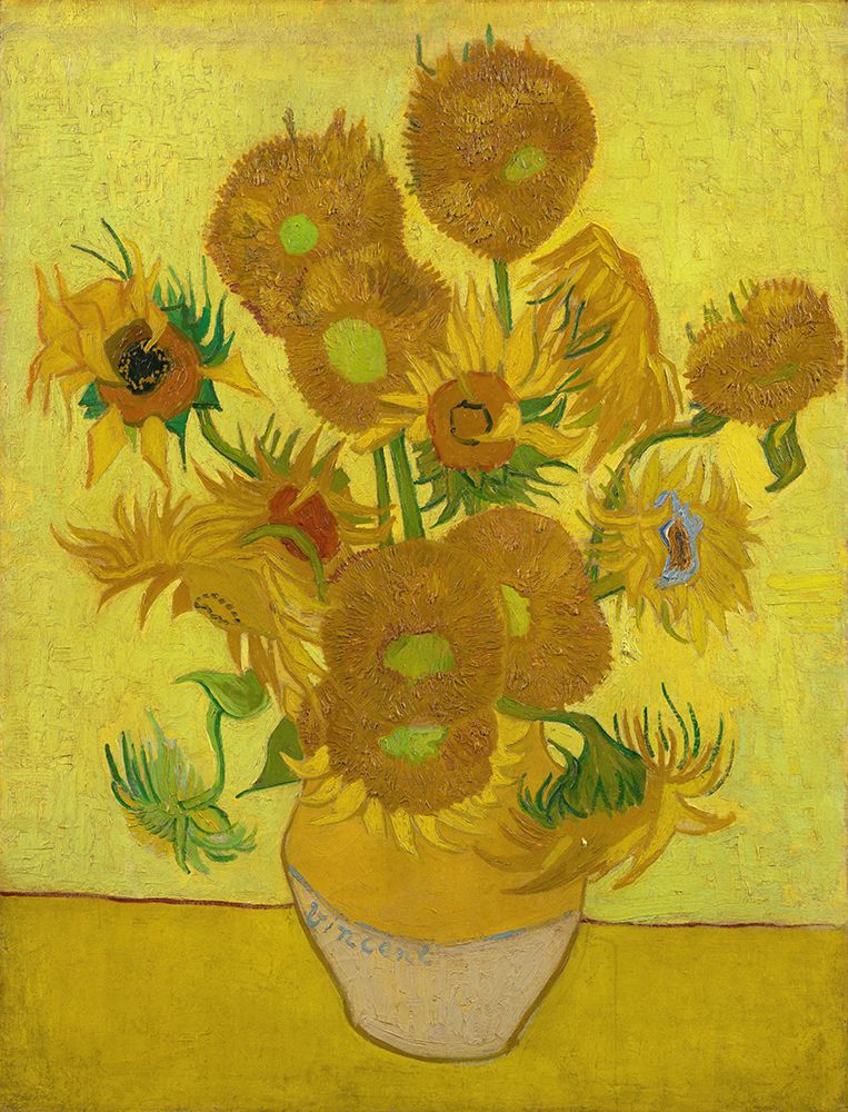 Sunflowers by Vincent Van Gogh — Van Gogh, Vincent