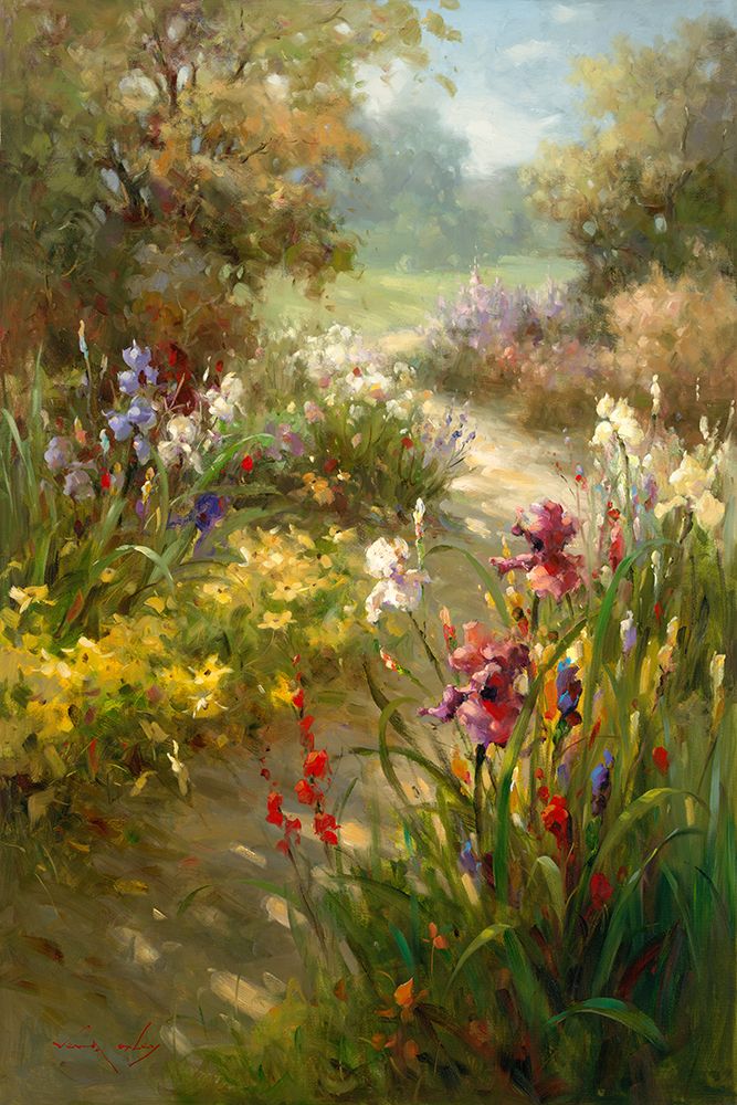 Iris in Bloom — Oxley, Vera
