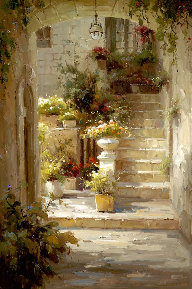 Hidden Courtyard — Stephens, Calvin