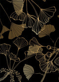 Ginkgo Geométrico Minimalista — AcantStudio