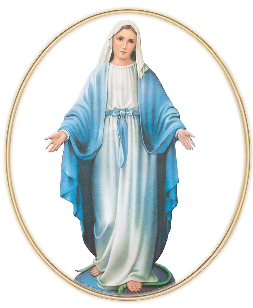Circled Virgin Mary — Art Licensing Studio