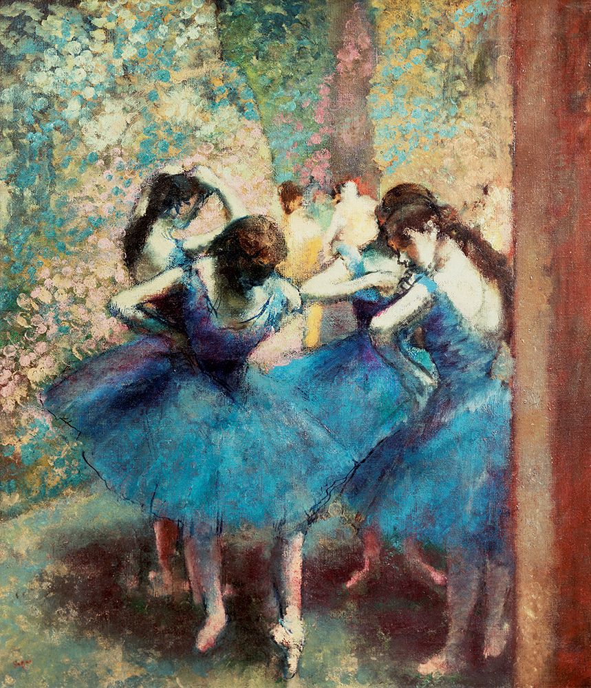 Degas-Blue Dancers — Masters Collection