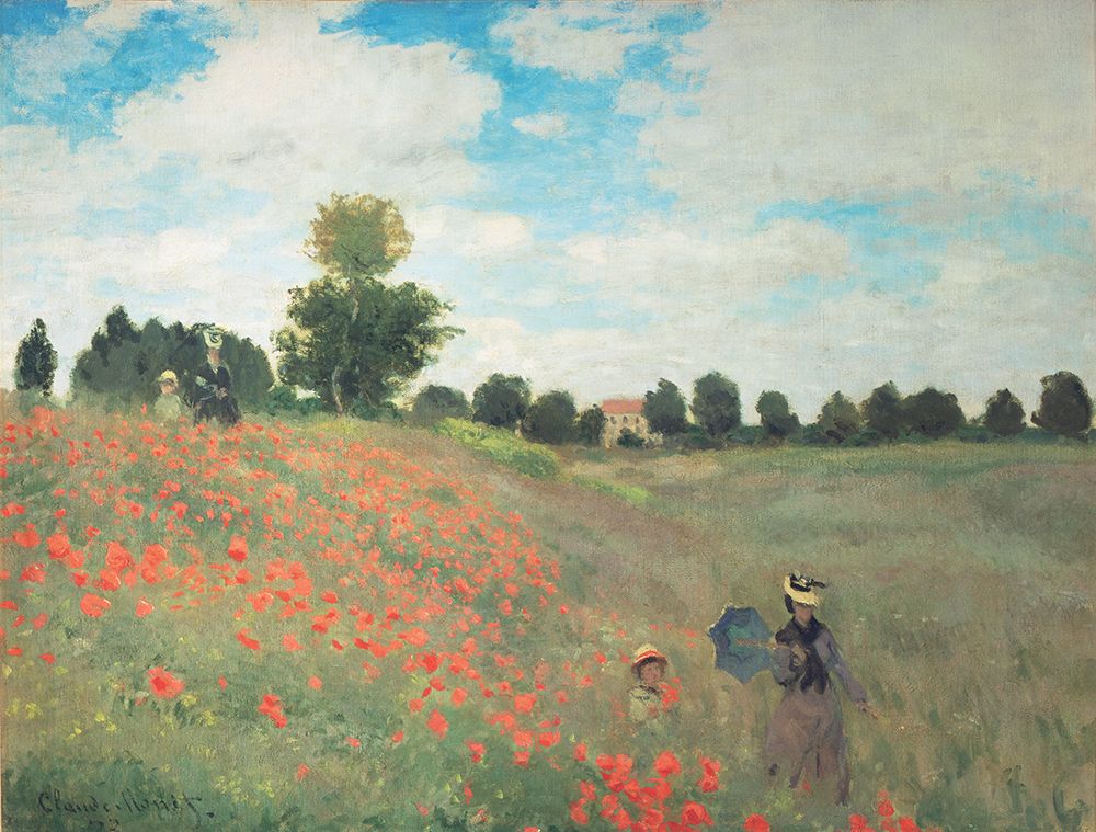 Monet-Les Coquelicots — Masters Collection