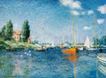Monet-Red Boats at Argenteuil — Masters Collection