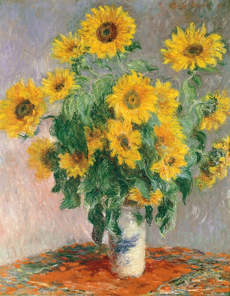 Monet-Sunflowers — Masters Collection