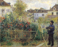 Renior-monet_painting_garden — Masters Collection