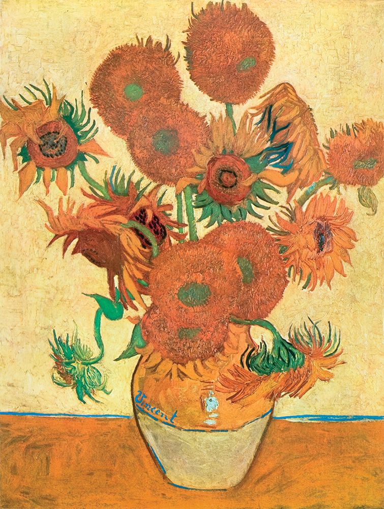 Van Gough-Sunflowers — Masters Collection