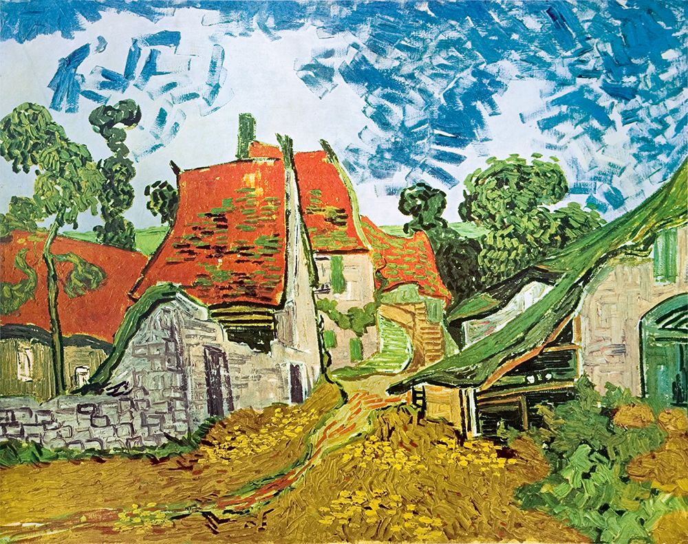 Van Gough-Village Street in Auvers — Masters Collection