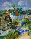 Houses At Auvers - Vincent Van Gogh — Masters Collection
