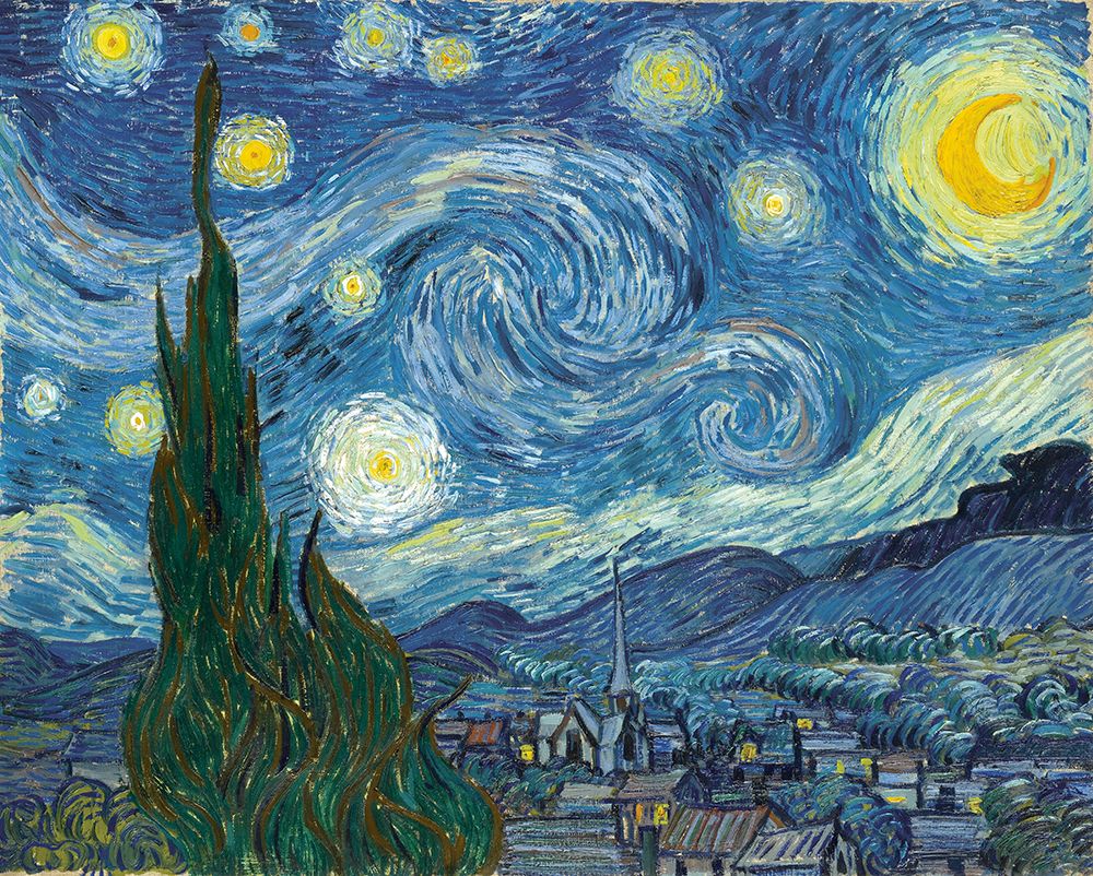 Starry Night 1889 — Masters Collection