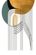 Meados do Século Abstract Painting 19 — Heere, Ray