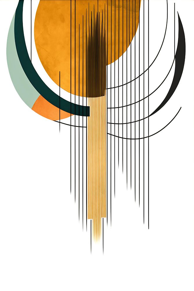 Meados do Século Abstract Painting 20 — Heere, Ray