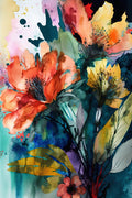 Watercolor Expressive Flowers 22 — Heere, Ray