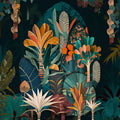 Watercolor Tropical Collage Black 7 — Heere, Ray