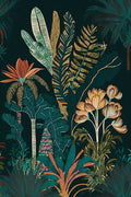 Watercolor Tropical Collage Black 11 — Heere, Ray