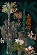 Watercolor Tropical Collage Black 12 — Heere, Ray