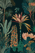 Watercolor Tropical Collage Black 14 — Heere, Ray