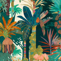 Watercolor Tropical Collage White 4 — Heere, Ray