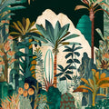 Watercolor Tropical Collage White 5 — Heere, Ray