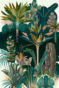 Watercolor Tropical Collage White 8 — Heere, Ray