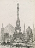 La Tour Eiffel - Hauteur CompareÂ´e — Vintage Apple Collection